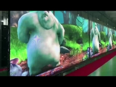 Ορισμός SMD1515 LED αφίσα οθόνη 160000 κουκίδες 6500K φωτεινότητα AC110/220V λειτουργική τάση