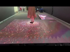 3D Video Floor Tile Led Display Screen Smart Διαδραστική οθόνη LED για χορό